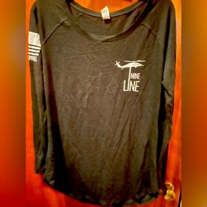 Nine line ling sleeve tee